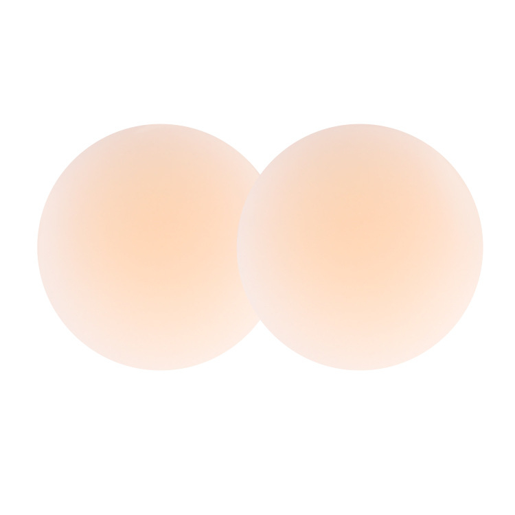 Силиконови покривки за зърна - ултра тънки, кръгла форма, невидими, дишащи, лъскави, за многократна употреба