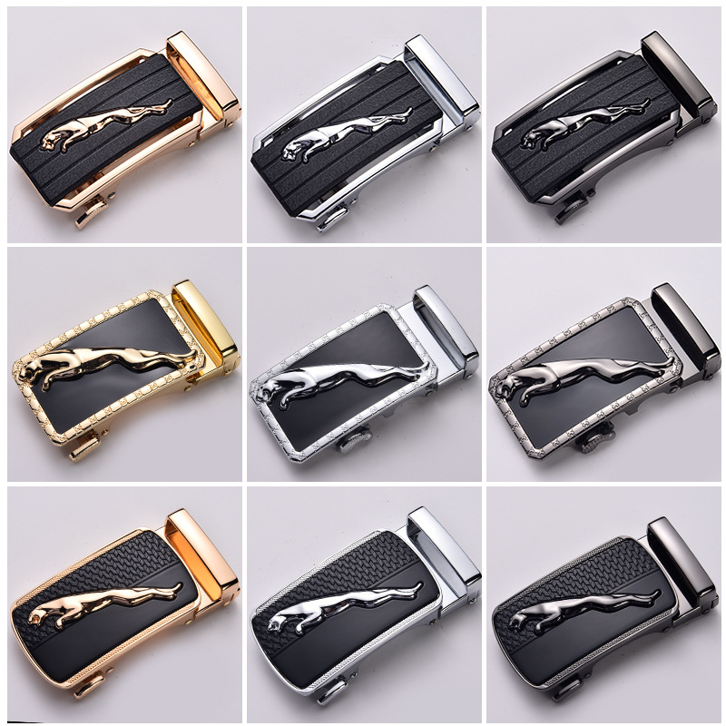 Vyrinis diržas su automatine sagtimi, stačiakampės formos lydinio sagtis, verslo stilius