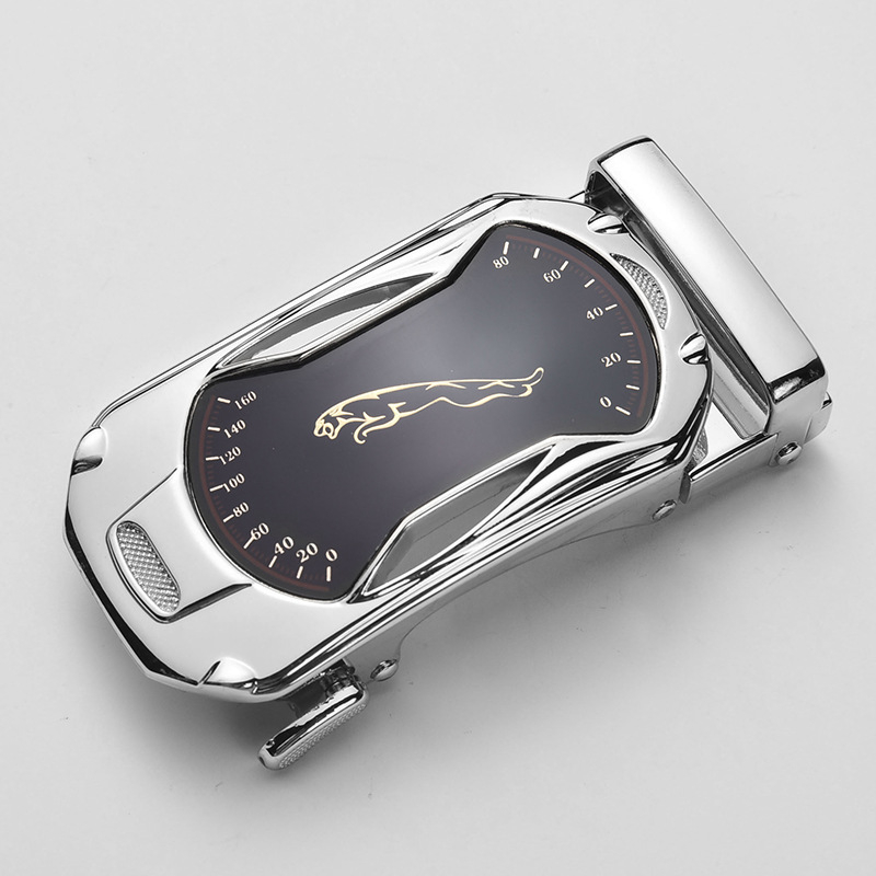 Vyrinis diržas su automatine sagtimi, stačiakampės formos lydinio sagtis, verslo stilius