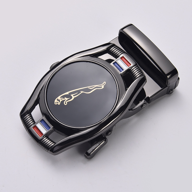 Vyrinis diržas su automatine sagtimi, stačiakampės formos lydinio sagtis, verslo stilius