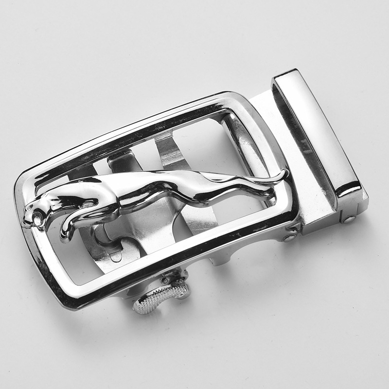 Vyrinis diržas su automatine sagtimi, stačiakampės formos lydinio sagtis, verslo stilius