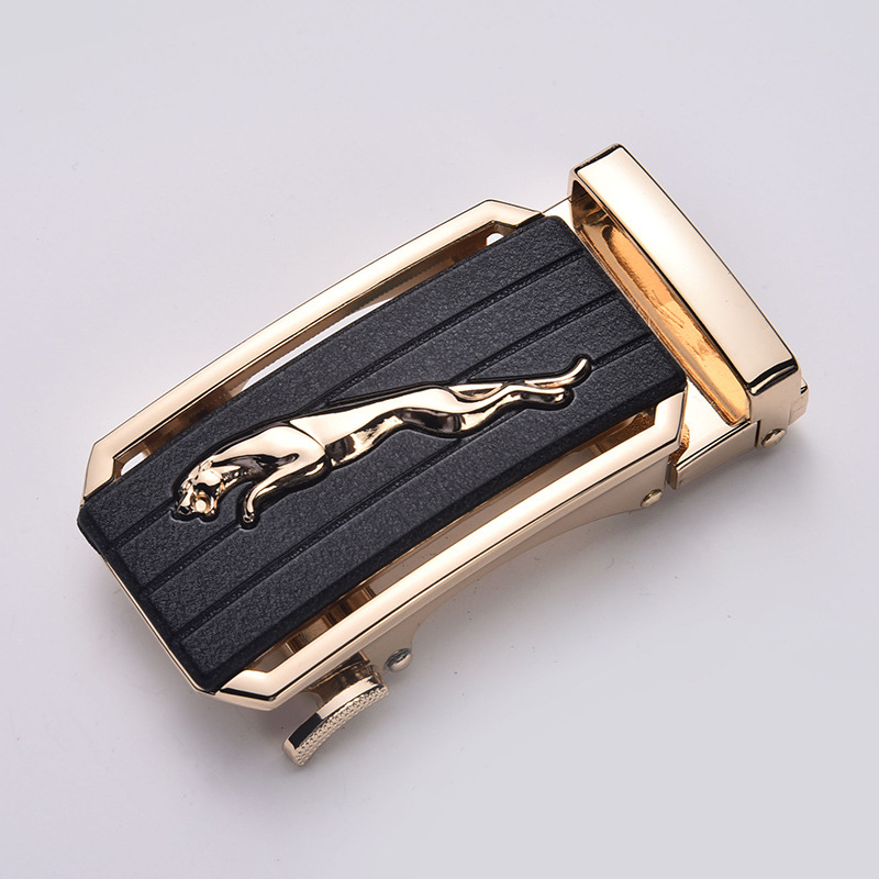 Vyrinis diržas su automatine sagtimi, stačiakampės formos lydinio sagtis, verslo stilius