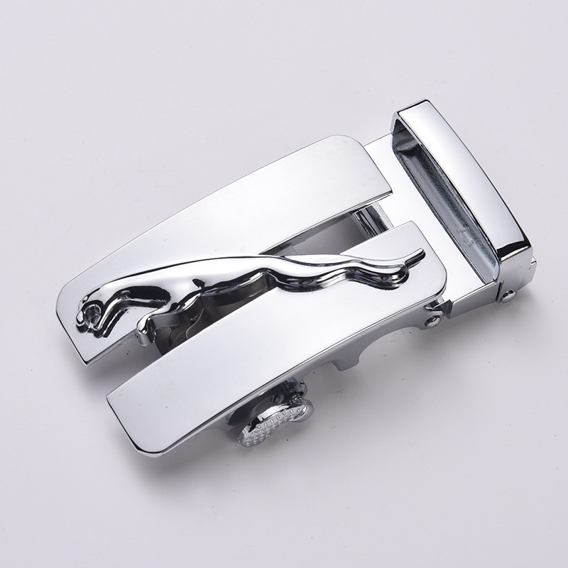 Vyrinis diržas su automatine sagtimi, stačiakampės formos lydinio sagtis, verslo stilius