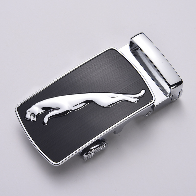 Vyrinis diržas su automatine sagtimi, stačiakampės formos lydinio sagtis, verslo stilius