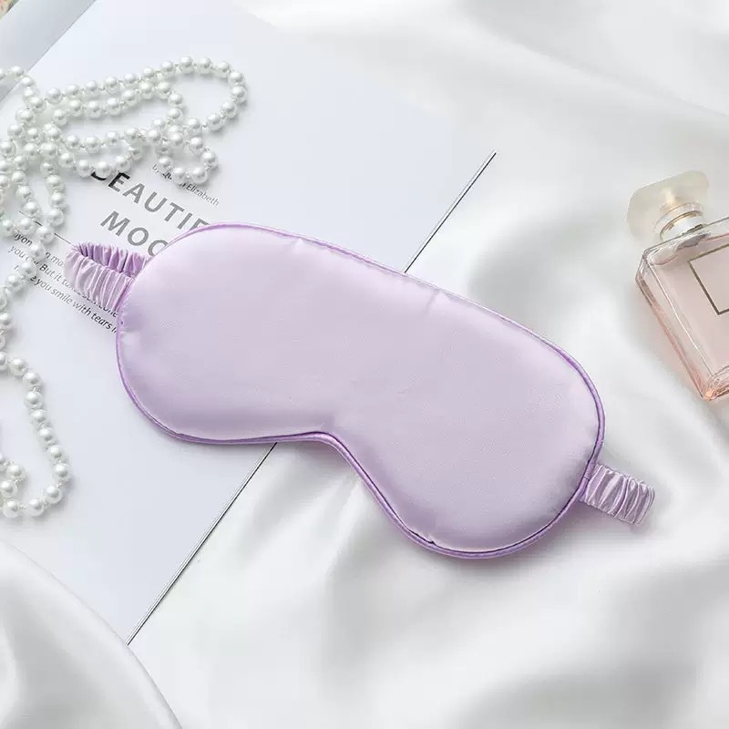 Dovanų rinkinys: akių kaukė iš dirbtinio šilko ir penkių dantų šukos, pakuotas į maišelį, CX prekės ženklas, vestuvėms dovaną