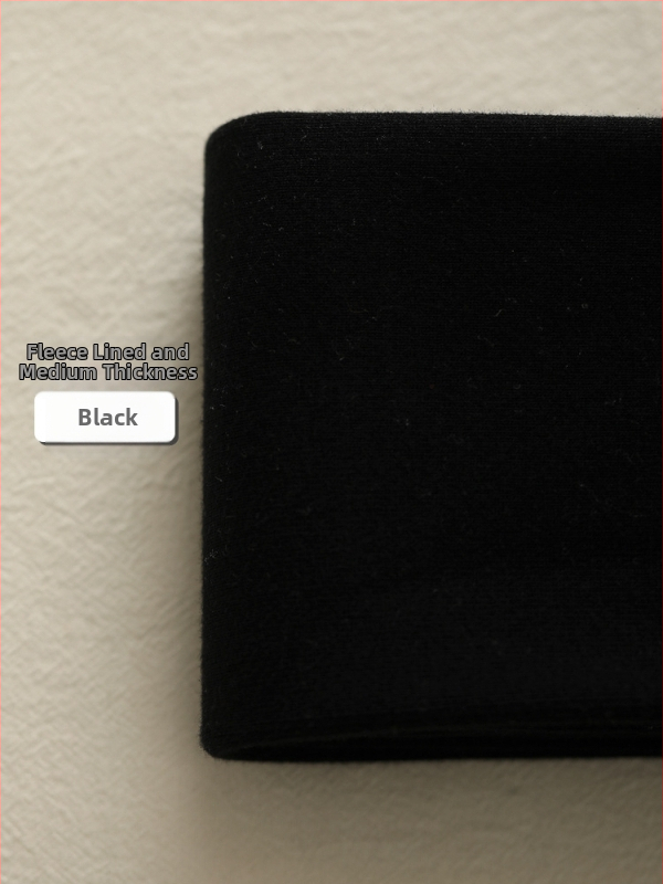 Καλσόν με ψηλή μέση για ανύψωση γλουτών, ζεστά, επενδυμένα με φλίς, πυκνό βαμβάκι, με πόδια