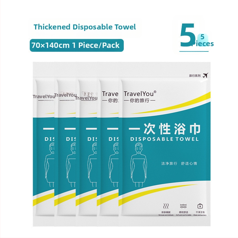 Kelioninis vienkartinis patalynės komplektas — 4 dalys, neaustas audinys, įskaitant paklodę, antklodės užvalkalą ir pagalvių užvalkalus