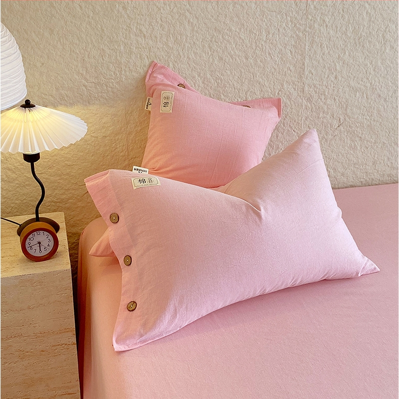 Jastučnica od 100% pamuka, 30 niti, tkanina yarn-dyed, reactive ispis i bojanje, moderni minimalistički stil