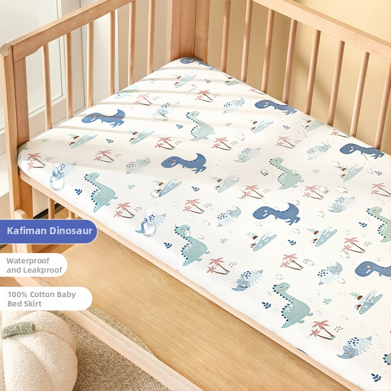 Belleptide Pamut Gumis Lepedő Babaágyhoz – Kedves Állat Minta, Súly 300–500 g