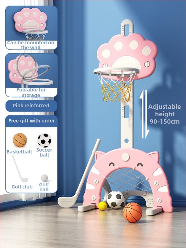 Laste sisekasutuseks mõeldud väikese korvpalli raami – mänguasi lastele (Materjal: Muu; Kategooria: korvi kolonn/korvi hoidik; Tootekaart: korvpallileht)