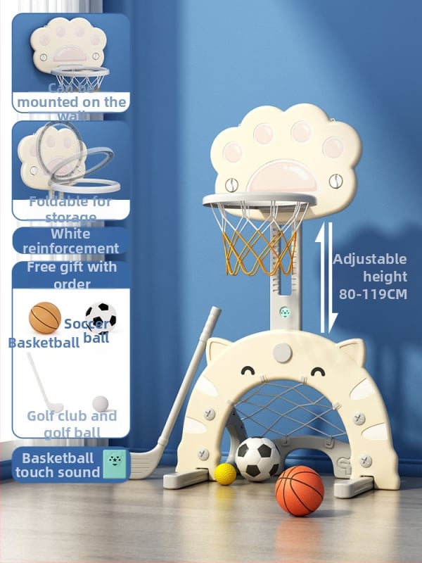 Laste sisekasutuseks mõeldud väikese korvpalli raami – mänguasi lastele (Materjal: Muu; Kategooria: korvi kolonn/korvi hoidik; Tootekaart: korvpallileht)