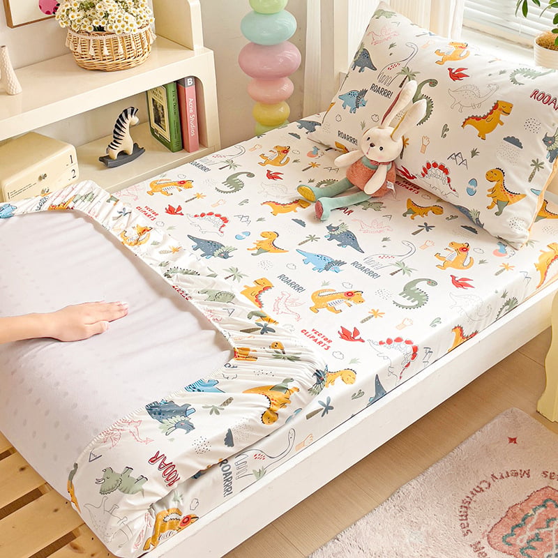 Nine-Flowered Rabbit gumirana plahte od 100% pamuka za 1,8 m studentski dom – moderan minimalistički uzorak biljaka