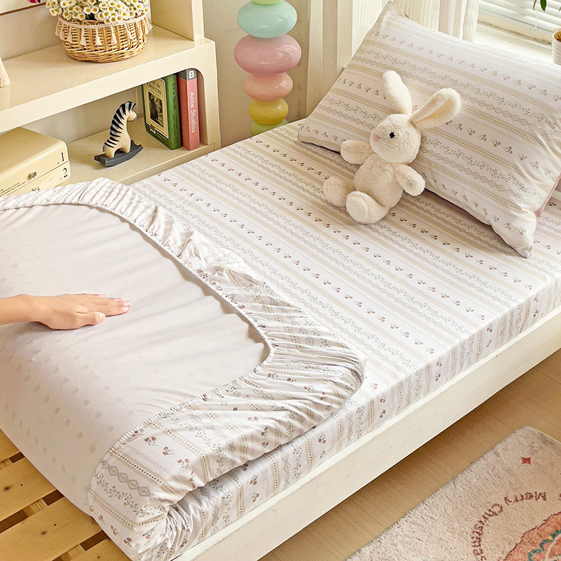 Nine-Flowered Rabbit gumirana plahte od 100% pamuka za 1,8 m studentski dom – moderan minimalistički uzorak biljaka