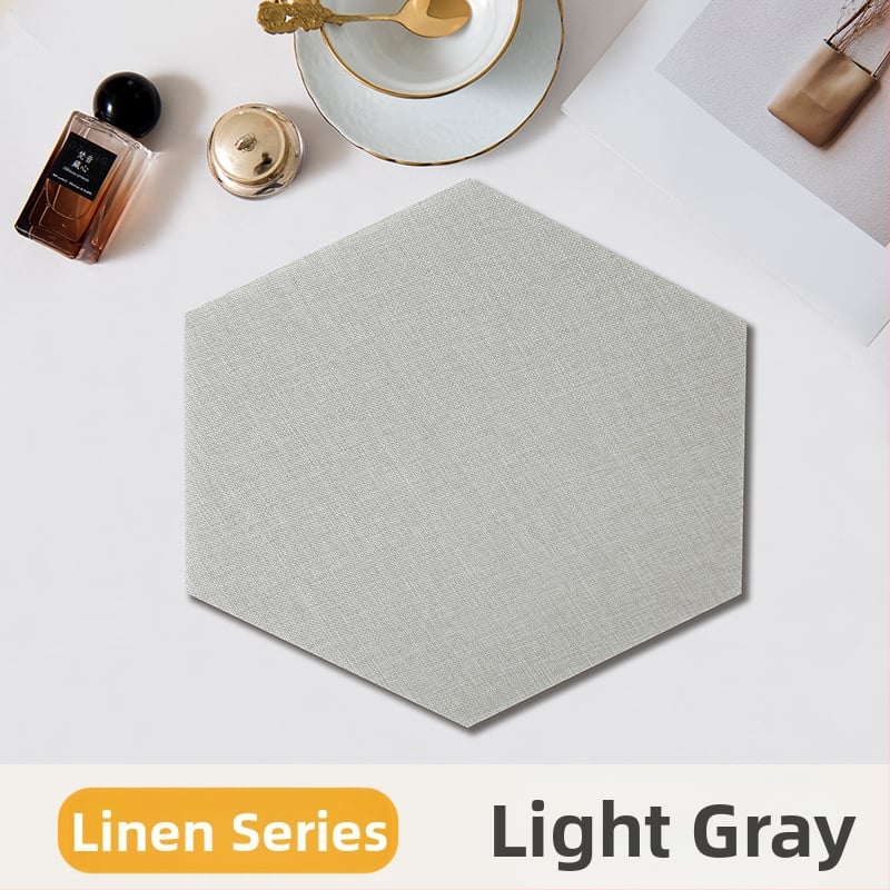 хексагонален стенен стикер от хартия, самозалепващ, против мухъл, нов китайски стил, декоративен модел