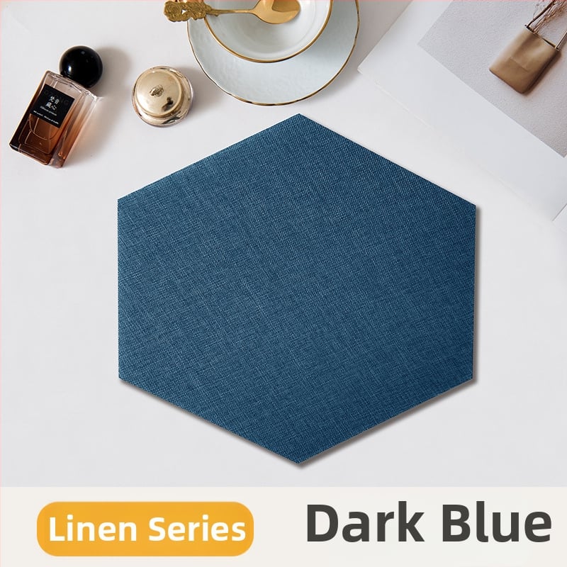 хексагонален стенен стикер от хартия, самозалепващ, против мухъл, нов китайски стил, декоративен модел