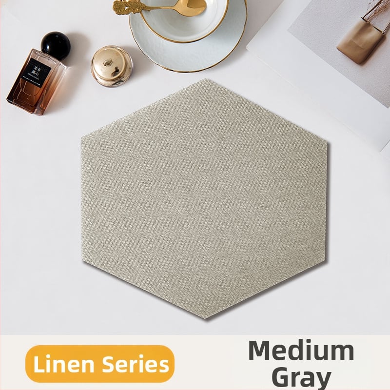 хексагонален стенен стикер от хартия, самозалепващ, против мухъл, нов китайски стил, декоративен модел