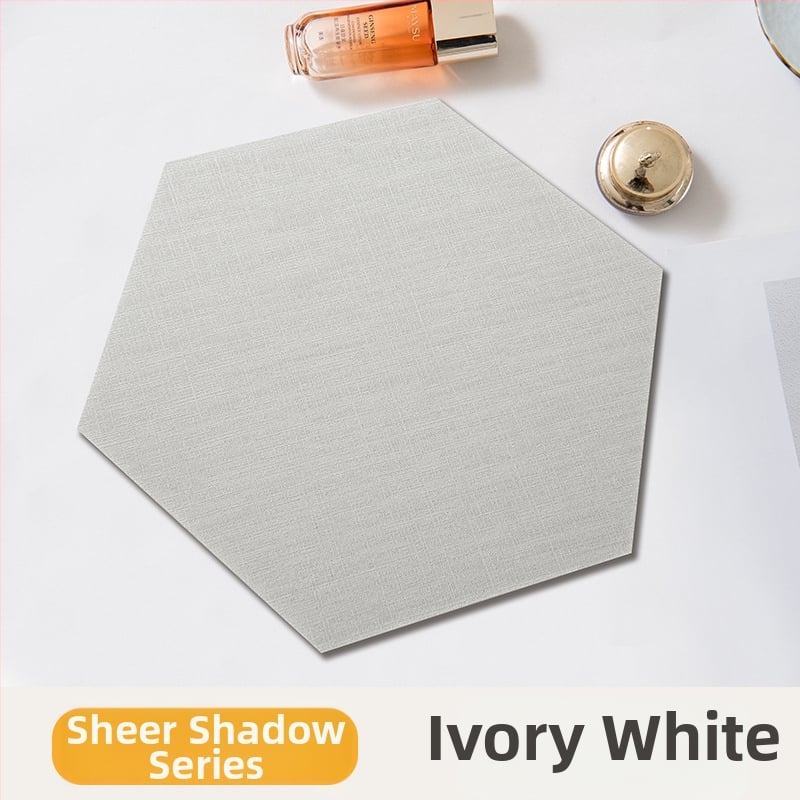 хексагонален стенен стикер от хартия, самозалепващ, против мухъл, нов китайски стил, декоративен модел