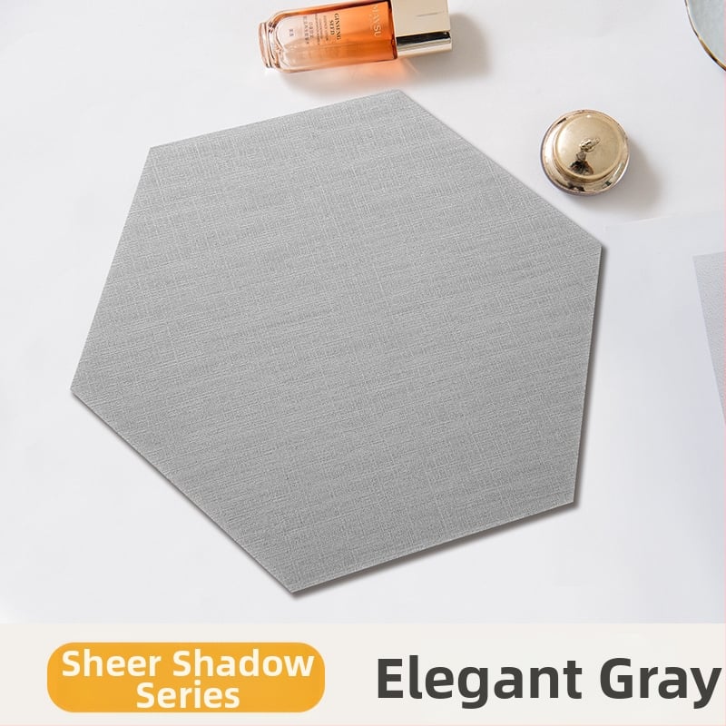 хексагонален стенен стикер от хартия, самозалепващ, против мухъл, нов китайски стил, декоративен модел