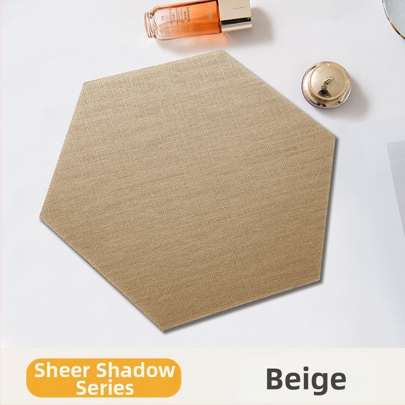 хексагонален стенен стикер от хартия, самозалепващ, против мухъл, нов китайски стил, декоративен модел