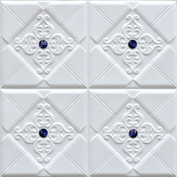 3D панели за стена от XPE пяна, европейски стил, подплатени стенни панели за телевизионен фон и декор на спалнята