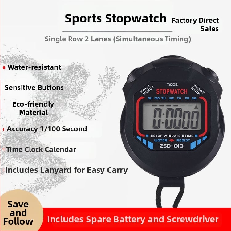 Χρονόμετρο για μαθητές – Προπονήσεις και αγώνες δρόμου, ψηφιακός αθλητικός διαιτητής, μάρκα Yaruishi