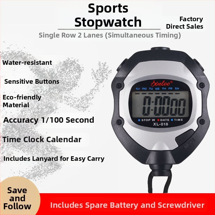 Χρονόμετρο για μαθητές – Προπονήσεις και αγώνες δρόμου, ψηφιακός αθλητικός διαιτητής, μάρκα Yaruishi