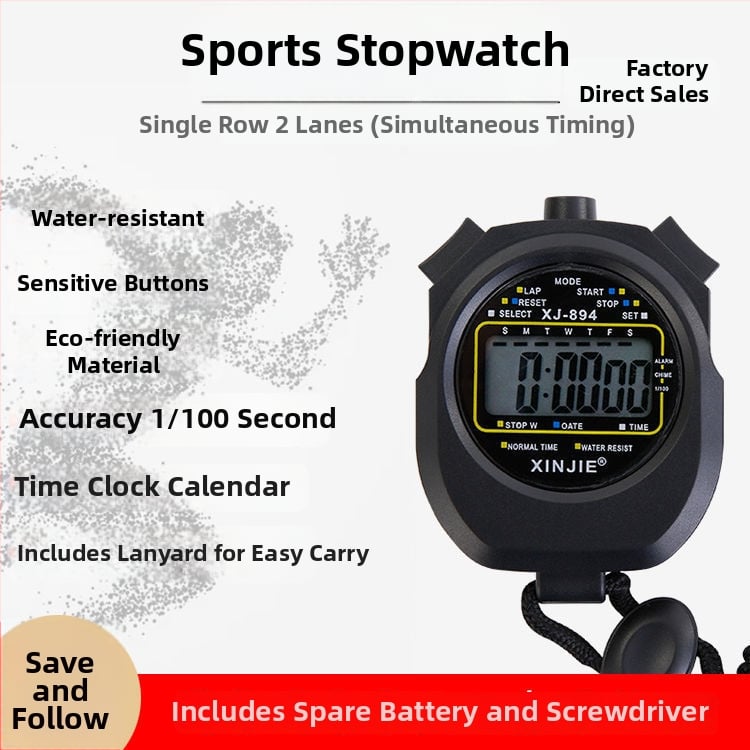 Χρονόμετρο για μαθητές – Προπονήσεις και αγώνες δρόμου, ψηφιακός αθλητικός διαιτητής, μάρκα Yaruishi