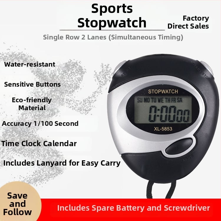 Χρονόμετρο για μαθητές – Προπονήσεις και αγώνες δρόμου, ψηφιακός αθλητικός διαιτητής, μάρκα Yaruishi