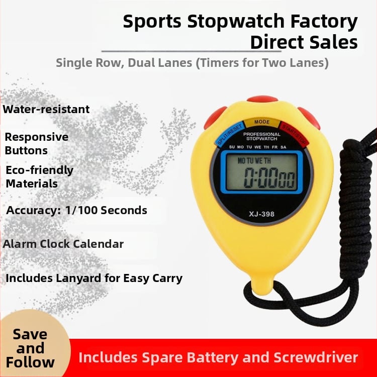 Χρονόμετρο για μαθητές – Προπονήσεις και αγώνες δρόμου, ψηφιακός αθλητικός διαιτητής, μάρκα Yaruishi