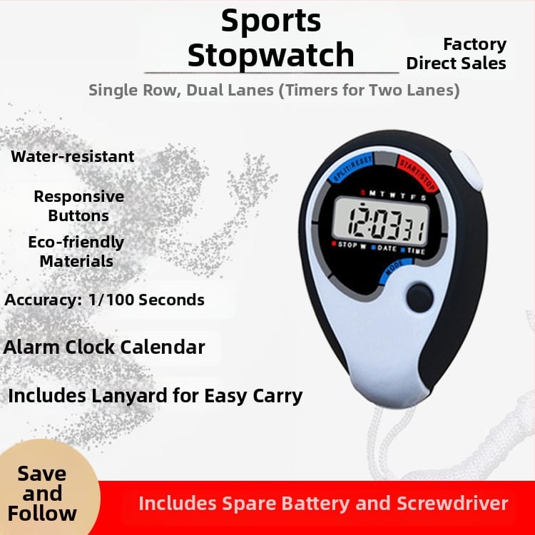 Χρονόμετρο για μαθητές – Προπονήσεις και αγώνες δρόμου, ψηφιακός αθλητικός διαιτητής, μάρκα Yaruishi