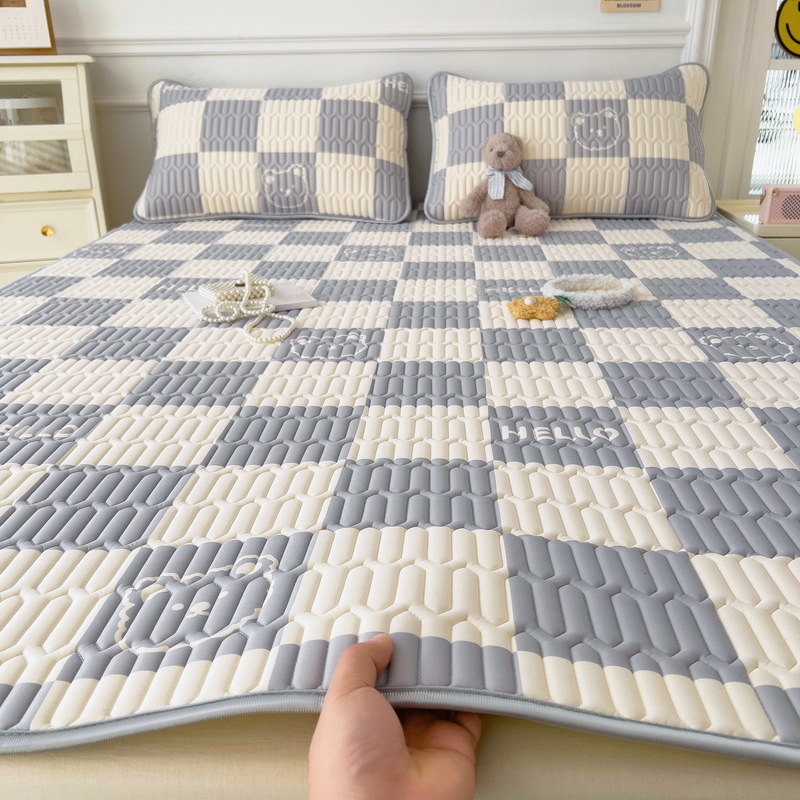 Vasaros latekso vėsinanti kilimėlis, natūralus lateksas, latekso kiekis 90% ar daugiau, spausdintas audinys, stilius Ins