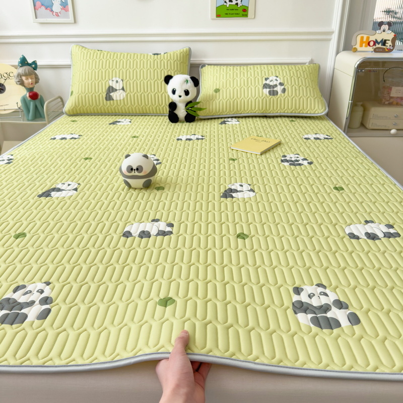 Vasaros latekso vėsinanti kilimėlis, natūralus lateksas, latekso kiekis 90% ar daugiau, spausdintas audinys, stilius Ins