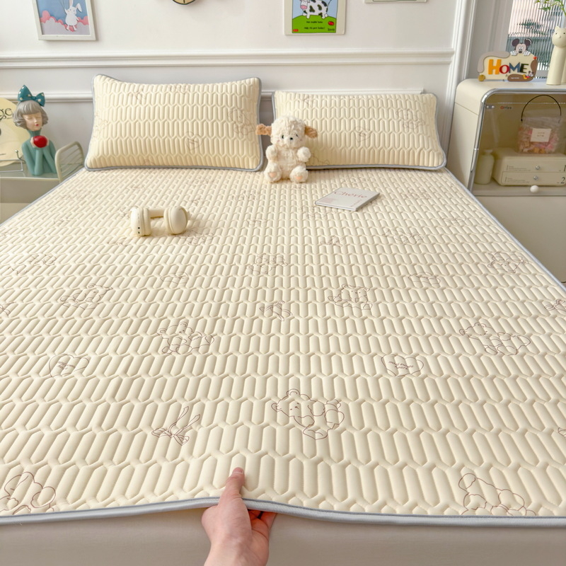 Vasaros latekso vėsinanti kilimėlis, natūralus lateksas, latekso kiekis 90% ar daugiau, spausdintas audinys, stilius Ins