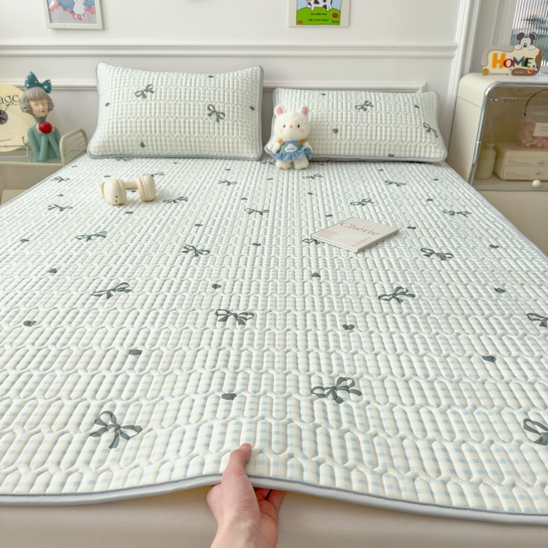 Vasaros latekso vėsinanti kilimėlis, natūralus lateksas, latekso kiekis 90% ar daugiau, spausdintas audinys, stilius Ins