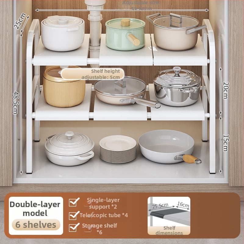 Po praustuve laikymo krepšys su teleskopine lazda, be gręžimo, sieninis organizatorius iš anglies plieno