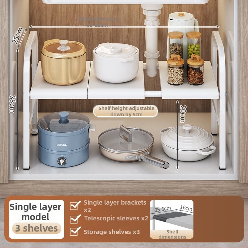 Po praustuve laikymo krepšys su teleskopine lazda, be gręžimo, sieninis organizatorius iš anglies plieno