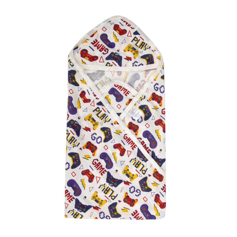 Kūdikio antklodė su gobtuvu – rudens-žiema, miego maišo stiliaus, poliesterio pluoštas