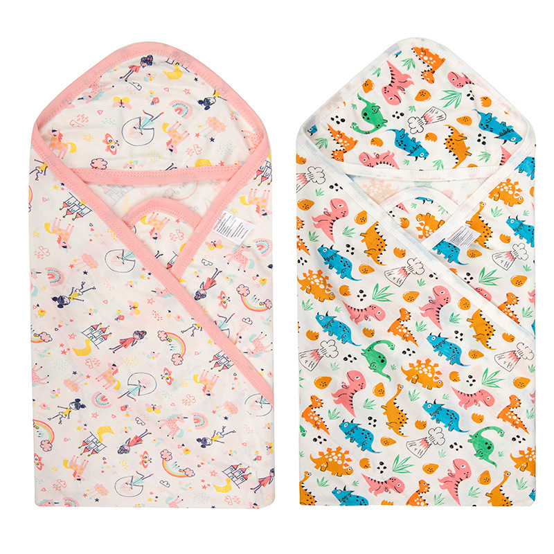 Kūdikio antklodė su gobtuvu – rudens-žiema, miego maišo stiliaus, poliesterio pluoštas