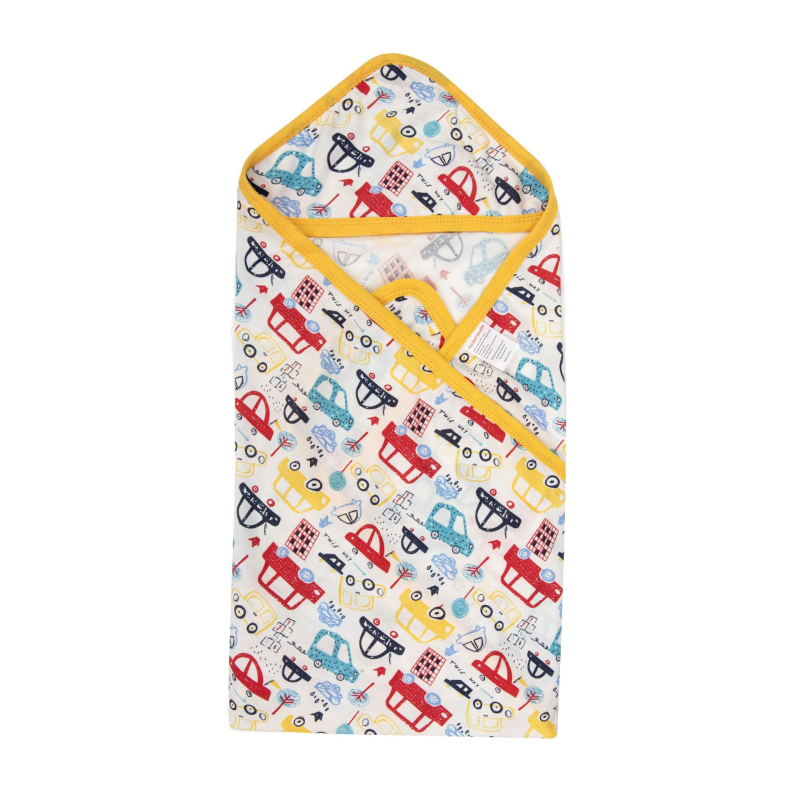 Kūdikio antklodė su gobtuvu – rudens-žiema, miego maišo stiliaus, poliesterio pluoštas