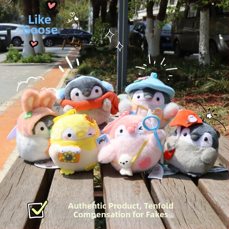 Zi peng Puhvis pingviin võtmehoidja - Karikatuuri stiil, Jaapani inspireeritud (Bränd: Zi peng; Materjal: pliš; Stiil: Karikatuur; Lisavarustus: võtmehoidja köiega)