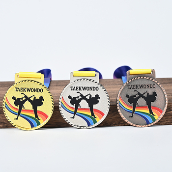 Μεταλλικό μετάλλιο από κράμα ψευδαργύρου για μαραθώνιο, προσαρμόσιμα βραβεία για εταιρικές εκδηλώσεις και κατασκηνώσεις, δυνατότητα εκτύπωσης λογοτύπου, κατάλληλο ως δώρο