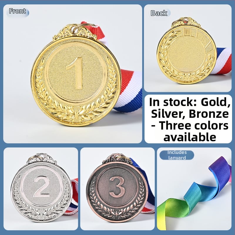 Μεταλλικό μετάλλιο από κράμα ψευδαργύρου για μαραθώνιο, προσαρμόσιμα βραβεία για εταιρικές εκδηλώσεις και κατασκηνώσεις, δυνατότητα εκτύπωσης λογοτύπου, κατάλληλο ως δώρο