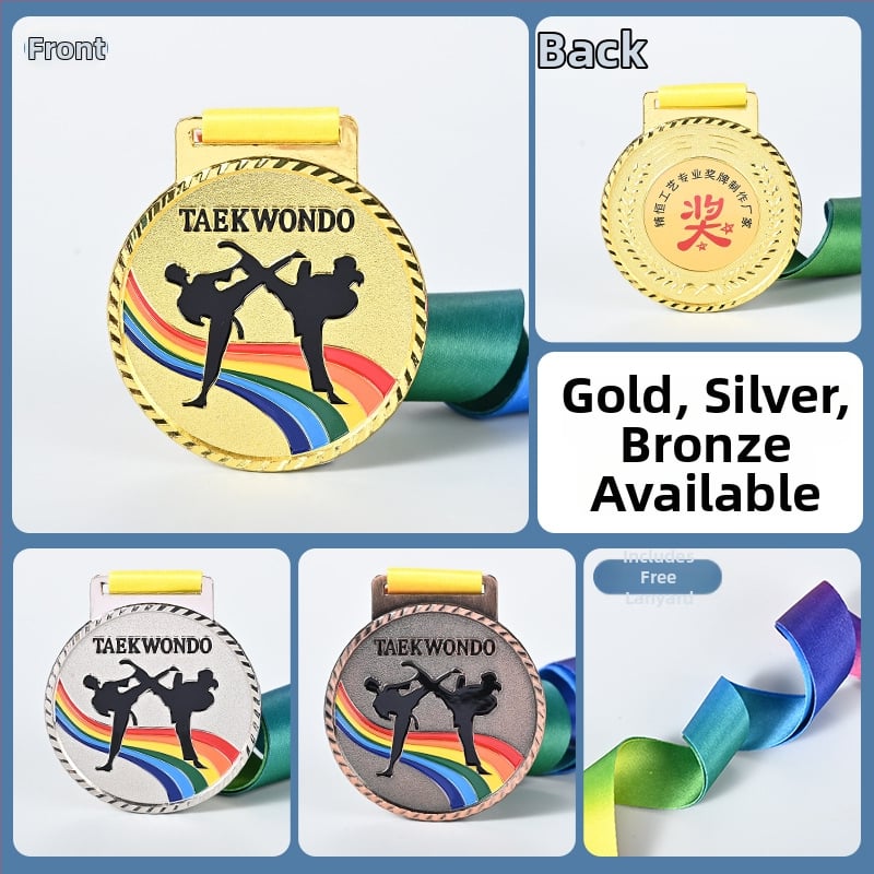 Μεταλλικό μετάλλιο από κράμα ψευδαργύρου για μαραθώνιο, προσαρμόσιμα βραβεία για εταιρικές εκδηλώσεις και κατασκηνώσεις, δυνατότητα εκτύπωσης λογοτύπου, κατάλληλο ως δώρο