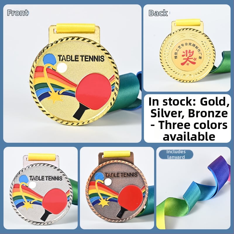 Μεταλλικό μετάλλιο από κράμα ψευδαργύρου για μαραθώνιο, προσαρμόσιμα βραβεία για εταιρικές εκδηλώσεις και κατασκηνώσεις, δυνατότητα εκτύπωσης λογοτύπου, κατάλληλο ως δώρο