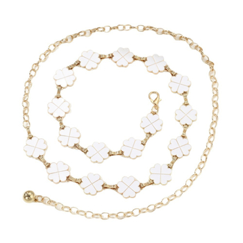 Juosmens grandinėlė iš reljefinio metalo, Fanyun, vintage stilius, moterims