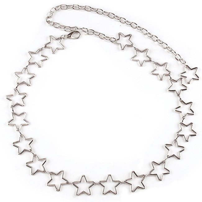 Juosmens grandinėlė iš reljefinio metalo, Fanyun, vintage stilius, moterims