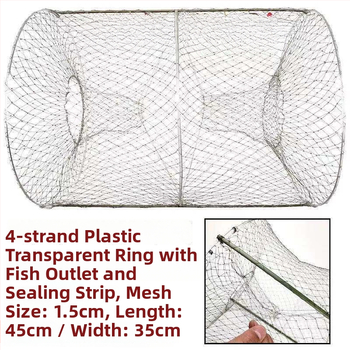 Kalastus kast automaatse kaitsega mitme kala liigi jaoks