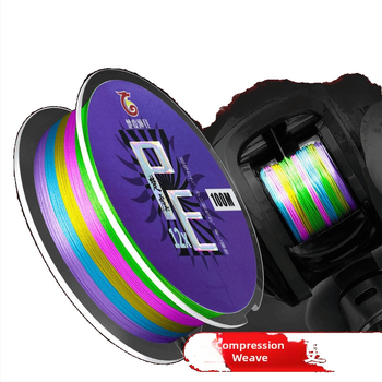 Pagrindinė žvejybos linija: 8-strand Dyneema; 4-strand PE pagrindinė linija; 12-strandinė ilgo metimo jūros linija