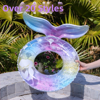 Baseina riņķis no videi draudzīga PVC, 0,2 mm biezums, piemērots baseinam, manuāla uzpūšana