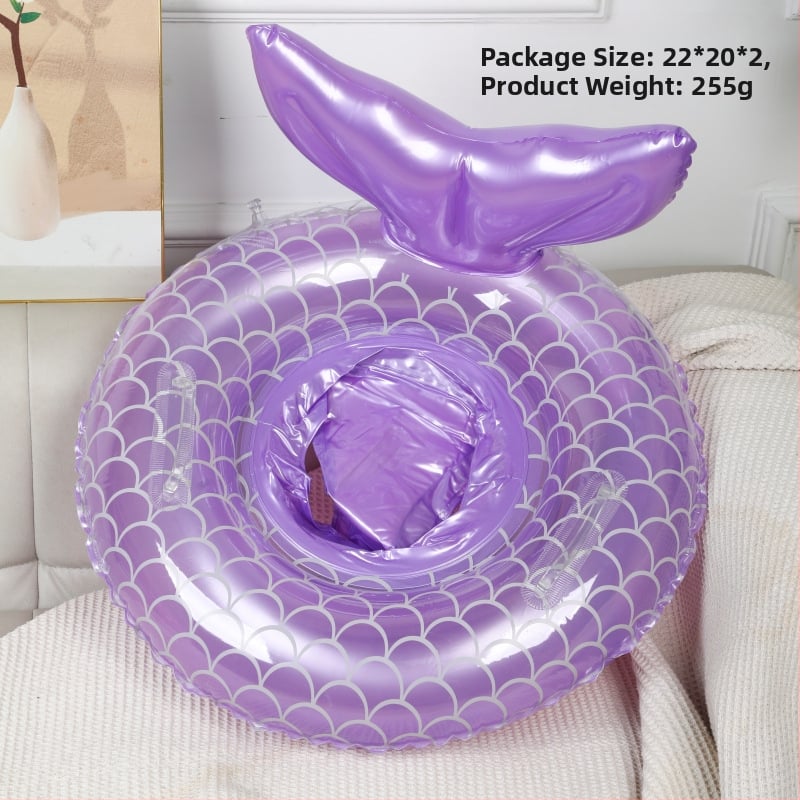 Baseina riņķis no videi draudzīga PVC, 0,2 mm biezums, piemērots baseinam, manuāla uzpūšana